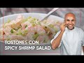 Ensalada de Camarones con Tostones - &quot;Spicy Shrimp Salad&quot; 🍤