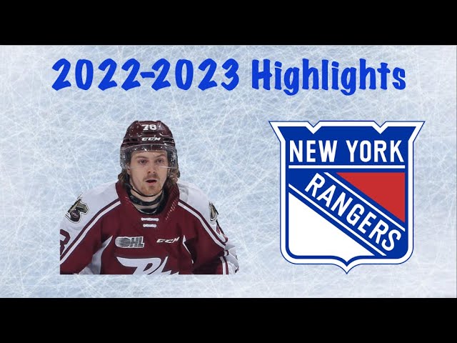 Brennan Othmann (Peterborough Petes): 2022-23 OHL Highlights 