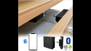 Dl Cl 201 Invisible Cabinet Lock With Mobile Access