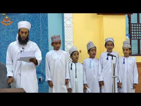 قصيدة في ح ب الرسول صلى الله عليه وسلم إلقاء حمد الرواحي والمجموعة