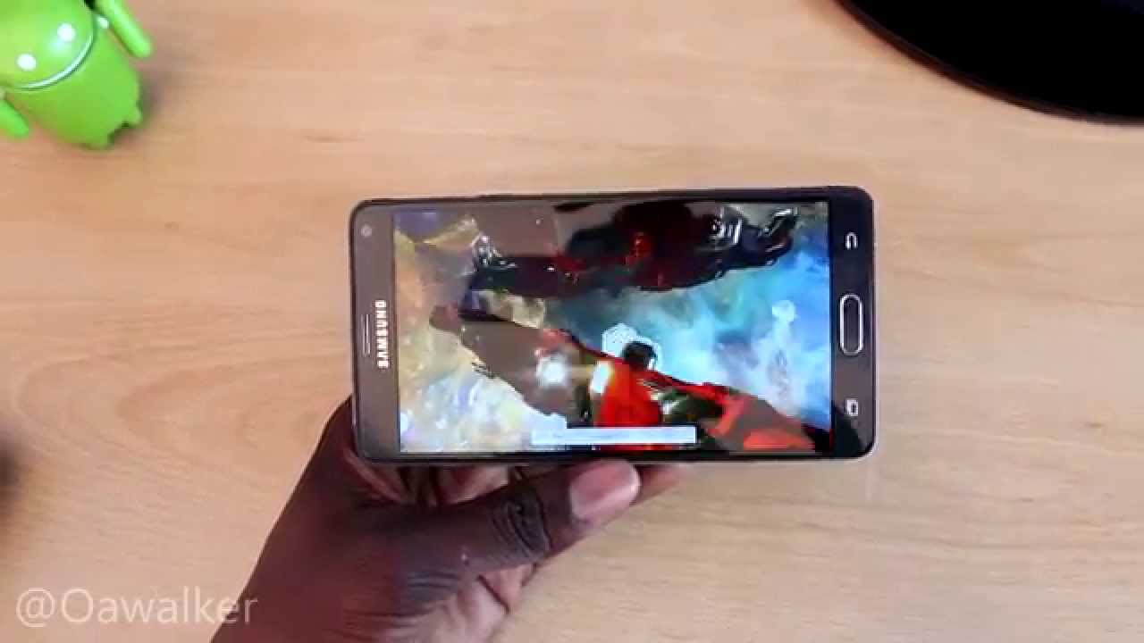 Samsung Galaxy Note 4 3DMark Benchmark Test