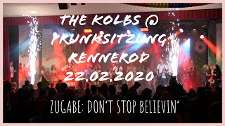THE KOLBS - Don&#39;t Stop Believin&#39; (Zugabe) @ Prunksitzung Rennerod 2020