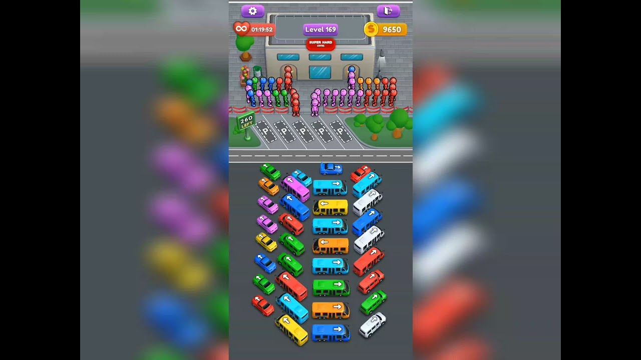 Crowd Express Level 169 Super Hard Walkthrough Solution - YouTube