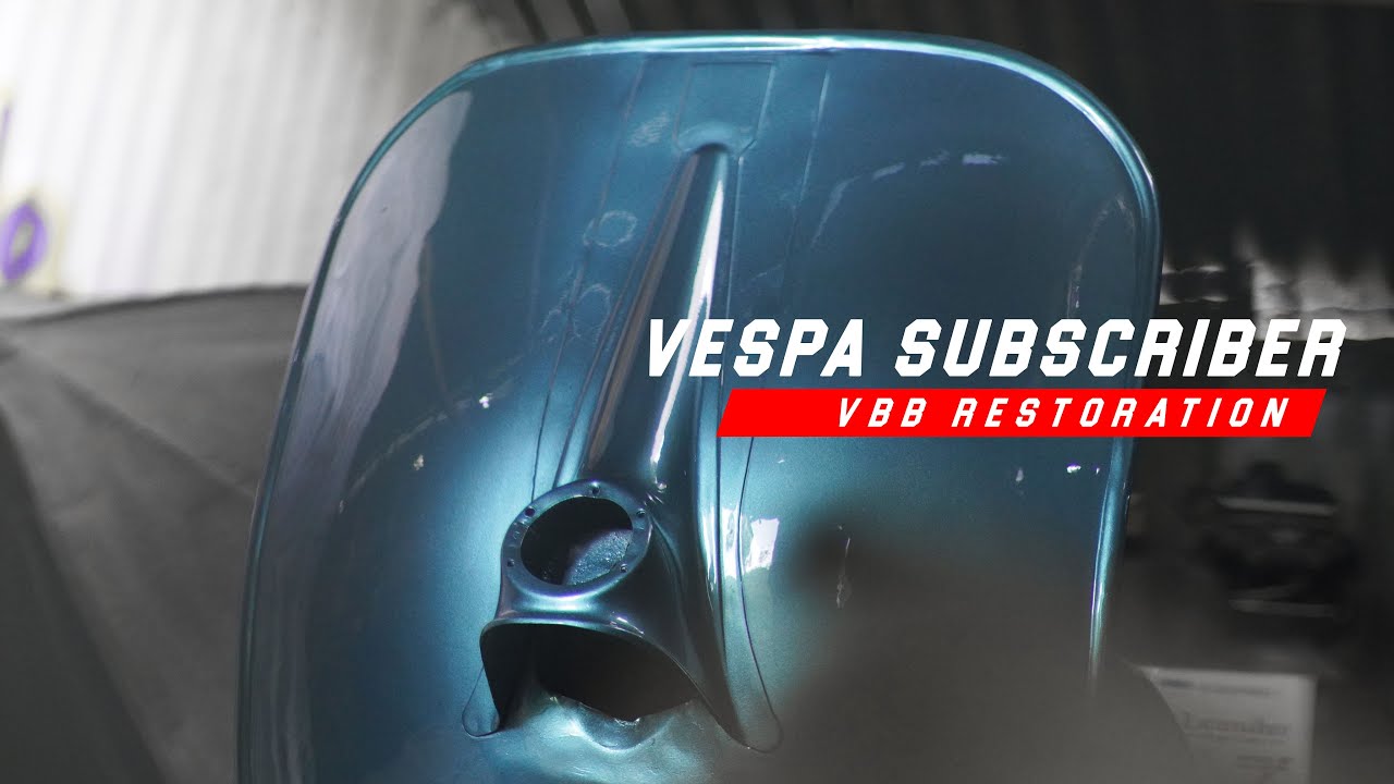 Akhirnya Vespa Vbb Lagi | vespa restoration