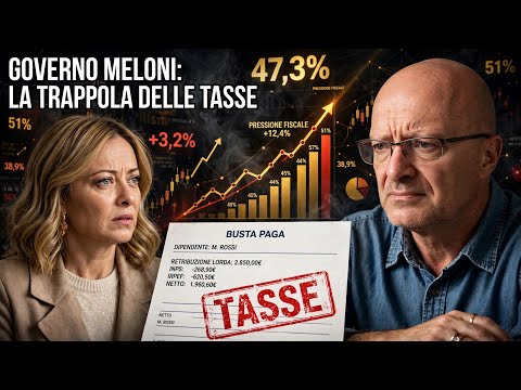 MELONI GOVERNMENT, THE TAX TRAP: The Fake Cut That Empties Your Pockets