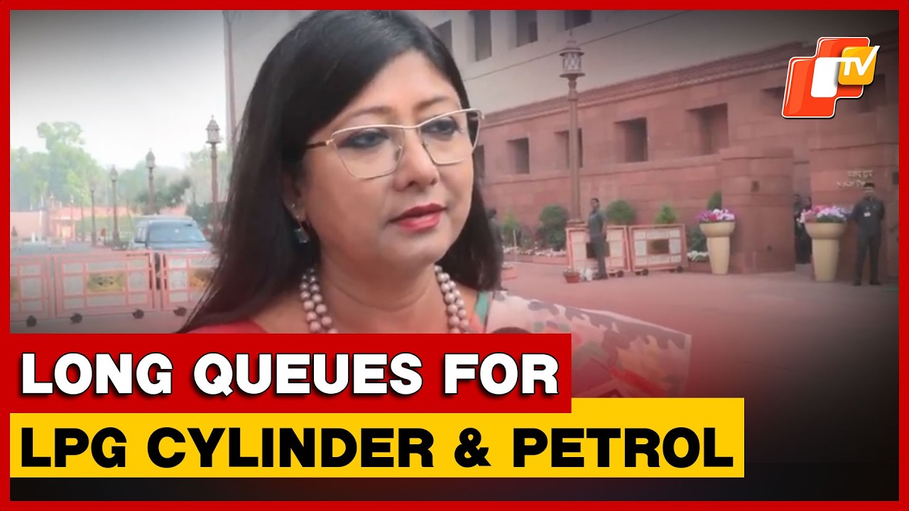 Long Queues For LPG, Petrol In Ranchi; JMM MP Mahua Maji Questions Govt