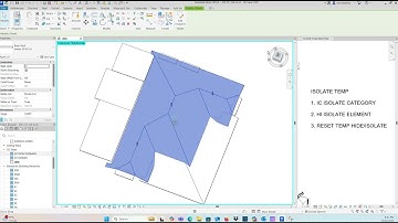 Revit short cuts, isolate elements and isolate category