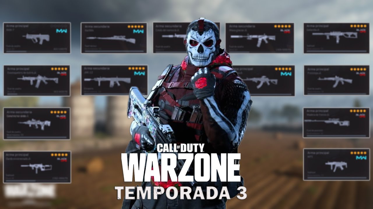 15 de las MEJORES ARMAS de la TEMPORADA 3 para WARZONE (EL NUEVO META ...