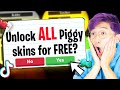 Can We Get These PIGGY TIK TOK HACKS To ACTUALLY WORK!? (NEW CRAZY GLITCHES)