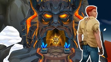 Temple Run 2 Volcano Island - Guy Dangerous Backwards Guy Gameplay (iOS, Android)