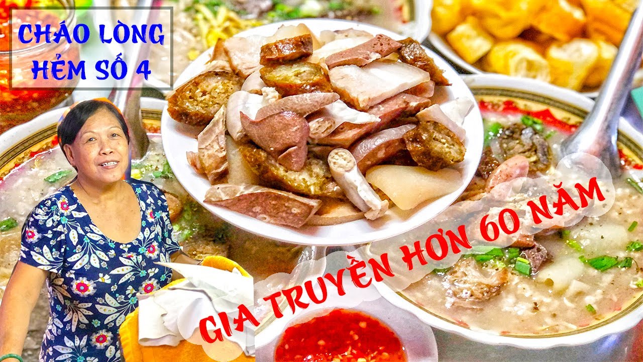 đia điểm ăn uống New 2022 Xe CHÁO LÒNG trong hẻm nhỏ TỒN TẠI HƠN 60 NĂM ở Sài Gòn | Địa điểm ăn uống