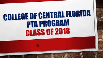 2018 CF PTA Program Presentation