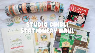☁️ Studio Ghibli Stationery Haul | maiden manila