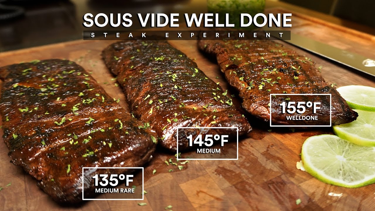 Sous Vide WELL DONE STEAK Experiment! - YouTube