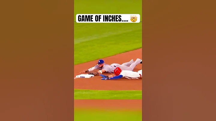 This Play Was INSANE!! 🤯 #mlb #fyp #playoffs #shorts #phillies #dodgers