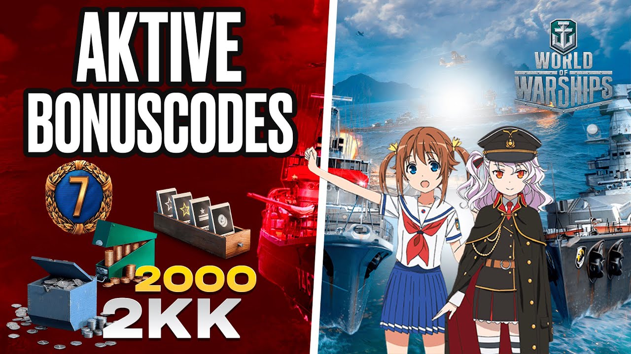 ALLE AKTIVEN BONUSCODES FÜR WORLD OF WARSHIPS IM November 2025! GRATIS SCHIFFE UND DUBLONEN!