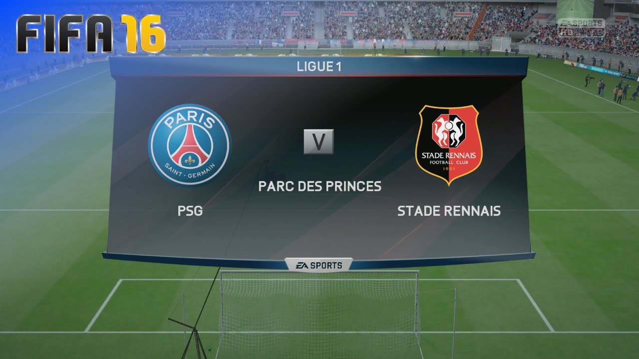 FIFA 16 - Paris Saint Germain vs. Stade Rennais FC @ Parc des Princes