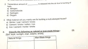 6th std, SCIENCE QUESTION PAPER PATTERN FOR PRACTICE👍 SUBSCRIBE 🔔GET NOTIFICATION OF MY LIVE STREAM