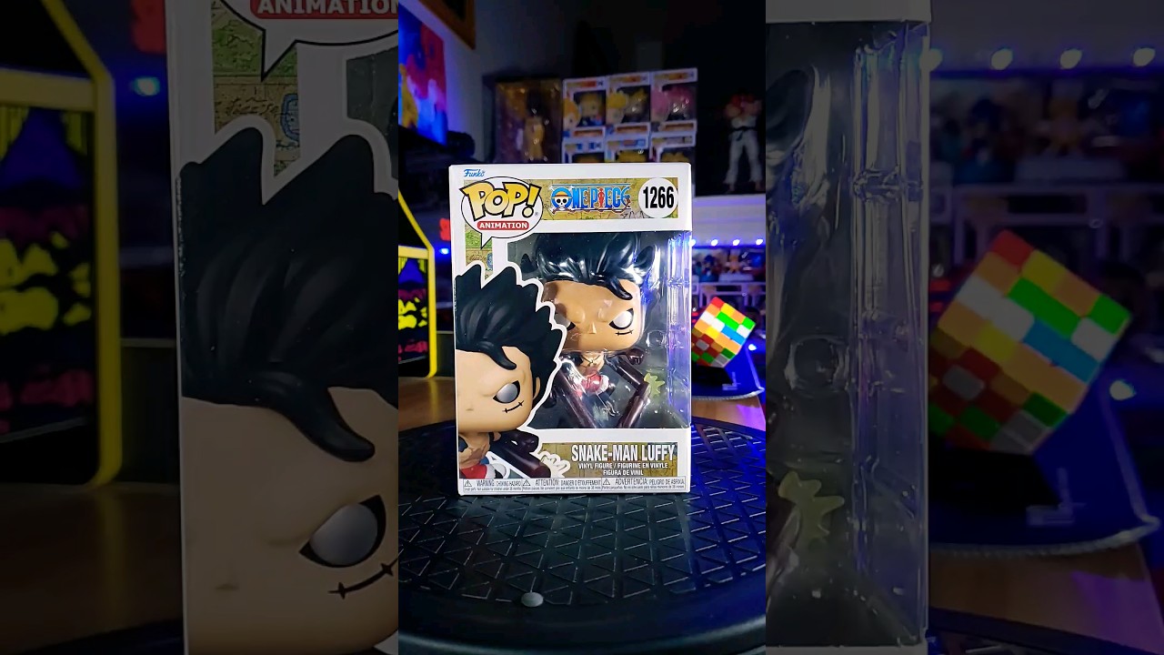 SNAKE-MAN LUFFY🏴‍☠️💪🗡ONE PIECE☠ FUNKO POP👑🔥  UNBOXING 📦 