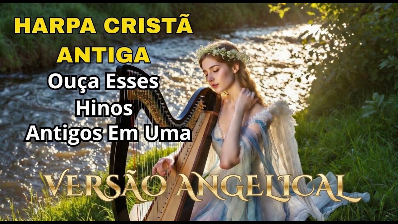 HARPA CRISTÃ ANGELICAL 🌟 - Hinos da Harpa com a Voz dos Anjos