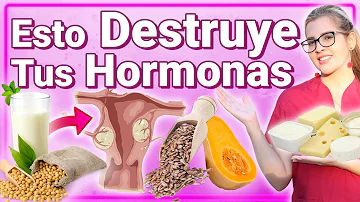 ¿Qué alimentos empeoran las hormonas?