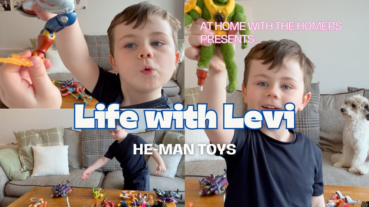 Life with Levi - He Man Toys