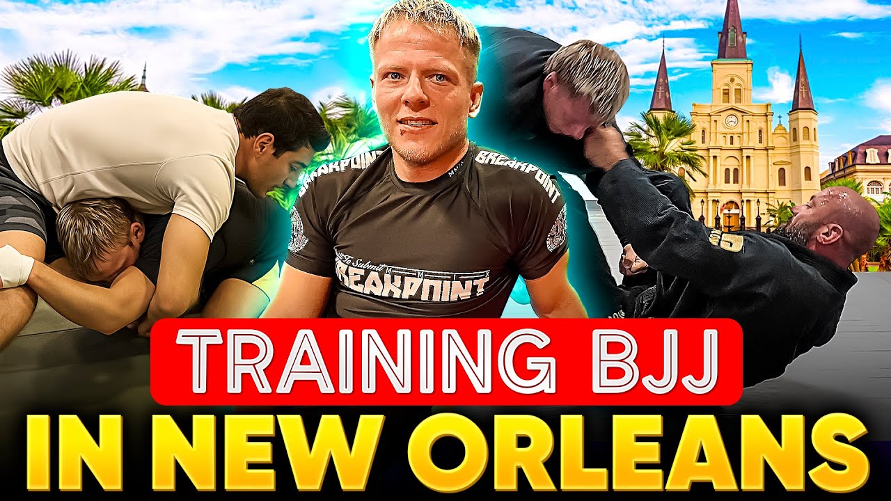 BJJ Travel Vlog New Orleans | Training Brazilian Jiu Jitsu in NOLA ...