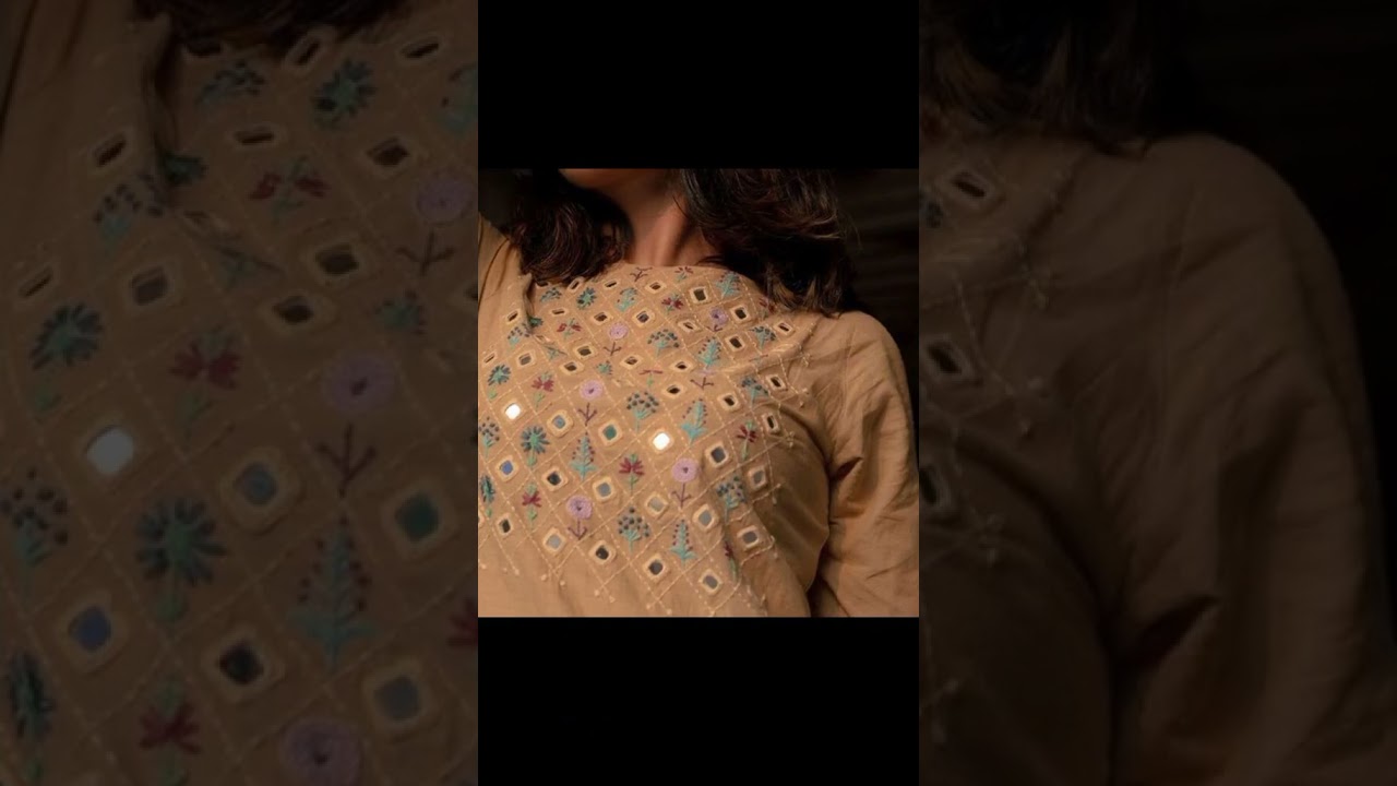 multani hand embroidery work 