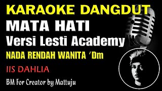 Mata Hati Karaoke Versi Lesti Academy Nada Rendah Wanita