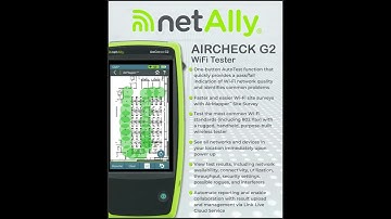 Netally AirCheck G2 WiFi Tester - Available at Cable and Connections