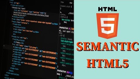 語義化 HTML5 - 快懂基本 HTML5