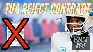 TUA REJECT CONTRACT |WHAT'S NEXT |
