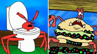 Spongebob Skibidi Toilet vs Pibby Glitch ( Animation)