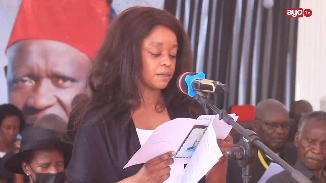 VIDEO: HUYU NDIYE BINTI WA MKONO, AWEKA WAZI CHANZO CHA KIFO CHA BABA YAKE