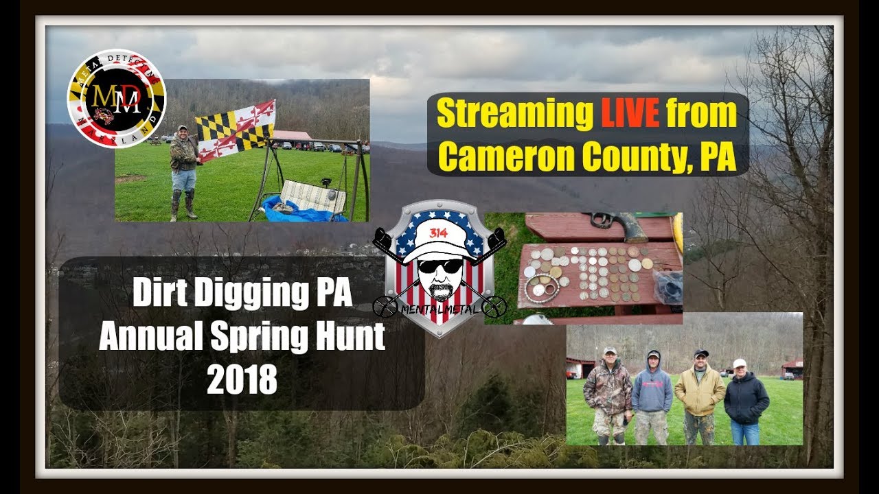 Live From The 4th Annual Dirt Digging PA Hunt
