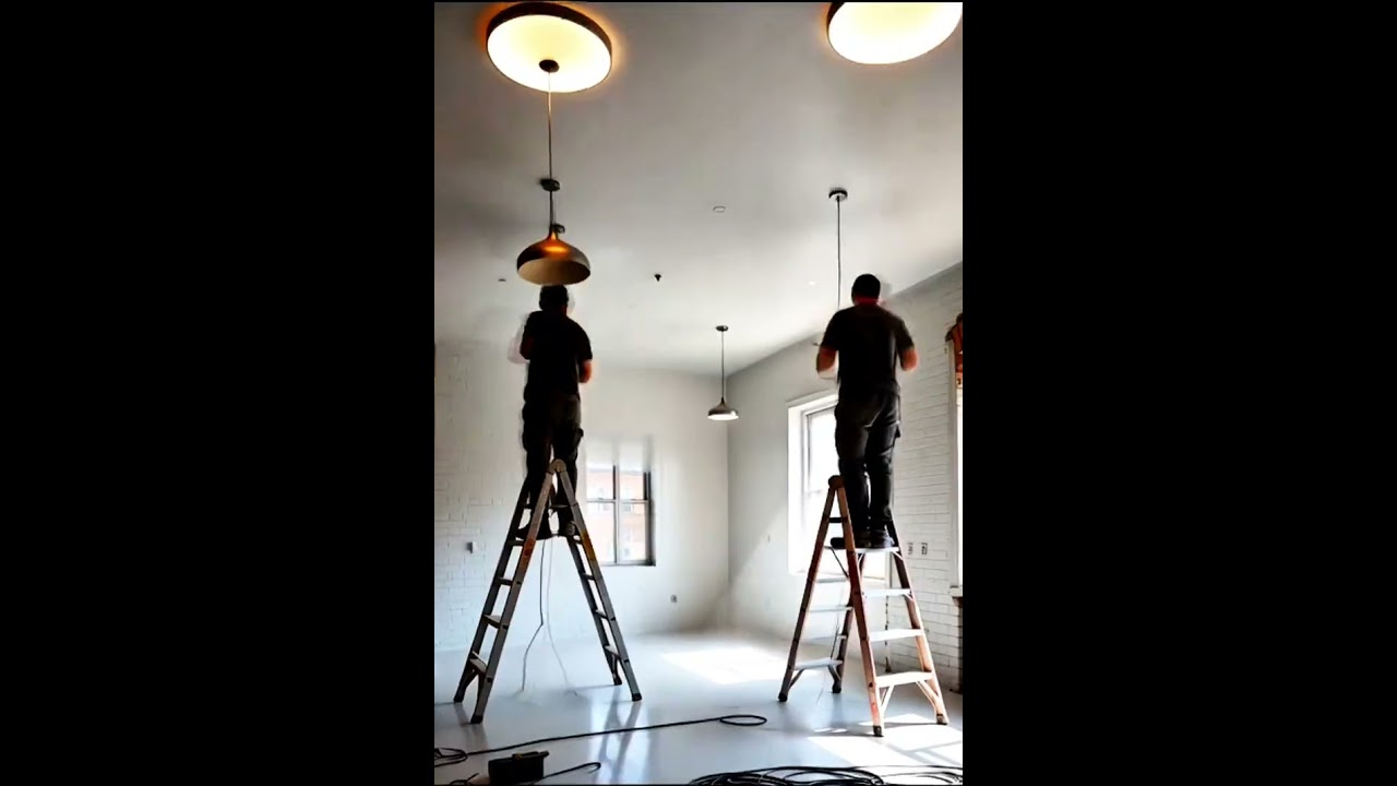 Luxury Epoxy Art Pendant Lamp – Contemporary Statement Ceiling Light