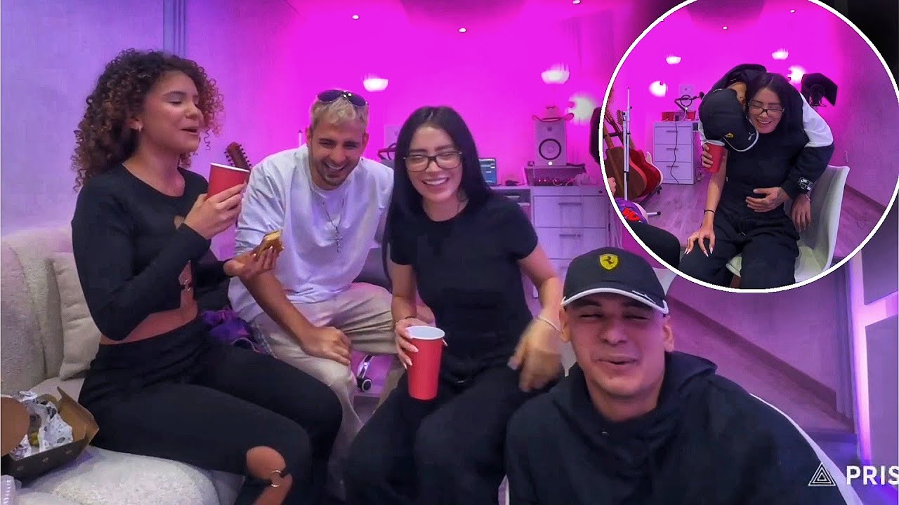 Leandro la Sapa consintiendo a Amaranta