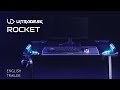 Ultradesk ROCKET bureau gamer multi-outils à LED RGB (v2) vidéo