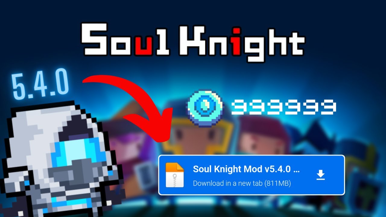 Soul Knight Hack Apk (5.4.0) MediaFire 2023 🔥 YouTube