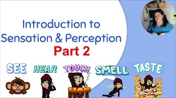 Unit 3 - 02 - Intro to Sensation & Perception Part 2