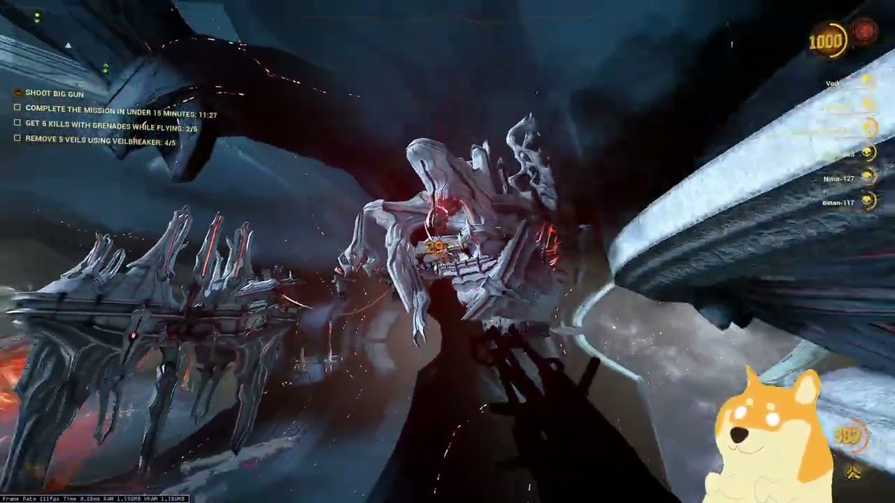 Warframe (PC) - Weekly Kahl Mission 10-8-2023 - Prison Break