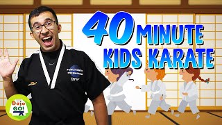 40 Minute Kids Karate Lesson | Dojo's Missing White Belt! | Dojo Go (Week 32)