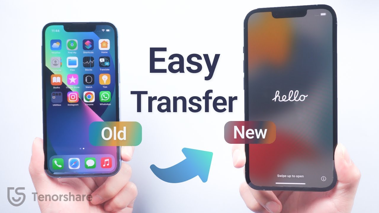 How do I transfer data without iCloud?