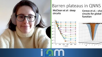 Maria Kieferova - Training quantum neural networks with an unbounded loss function - IPAM at UCLA