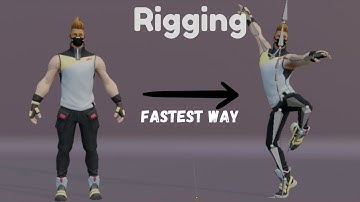 I EXPOSED the *FASTEST* Way to RIG Your Character in Blender 4.3