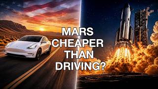 Could Mars Be Cheaper Than Driving? | SpaceX Starship V3