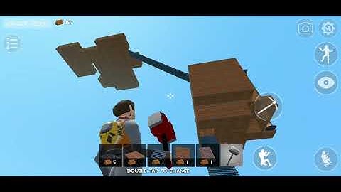 How to build houses in the creative mode simple rocket royale