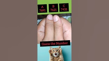 Only 1% People Can Guess This Number🤯 | Guess the Number Challenge #guesser #challenge #mindgame #yt