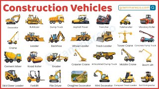 JCB construction vehicle model green&yellow excavator crane dumptruck forklift bulldozer cementmixer