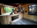 Simple DIY Bed Platform VAN BUILD - OFF GRID VAN LIFE